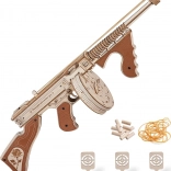 RoboTime kit meccanico 3D in legno mitra THOMPSON