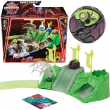 Bakugan Training Set con Spidra Insect Clan – set di allenamento con armi e carte