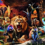 Clementoni puzzle Riunione degli animali 1500 pezzi