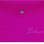 Bustina con bottone A5 con stampa, mix di motivi (confezione da 12 pezzi)