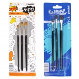 Set di pennelli piatti 3 pz
