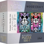 Puzzle in legno Mickey Mouse & Minnie 501 pezzi