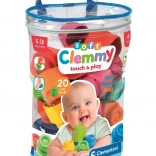 Clemmy morbide in borsa di plastica