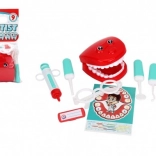 Set da dentista per bambini – gioco del dottore in plastica con strumenti e modello di mascelle