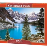 Puzzle 1000 pezzi lago nelle Montagne Rocciose CASTORLAND 68 × 47 cm