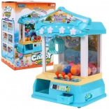 Distributore automatico Ball Catcher per bambini 3+ Gioco arcade Ball Catcher + pannello di controllo + 10 palline + 12 gettoni