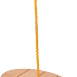 Woody altalena a piatto in legno