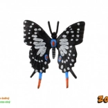 Modello di farfalla in plastica Papilio – decorazione realistica 6 cm