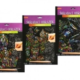 Immagine da Grattare Arcobaleno Cani 20x25 cm