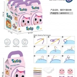 Set creativo cuci il tuo peluche – gufo