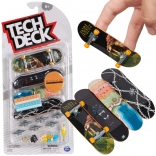 Kit fingerboard 4‑pack TECH DECK Maxallure Jahn Perez + accessori