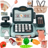 cassa giocattolo per bambini con display LCD, 24 pezzi