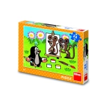 Krtek pittore puzzle per bambini Dino 24 pezzi