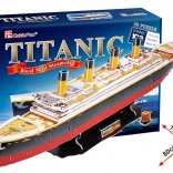 CubicFun puzzle 3D Titanic – grande modello, 113 pezzi