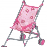 Passeggino pieghevole per bambole – rosa
