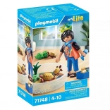 PLAYMOBIL myLife terrario con tartarughe