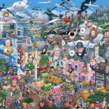 Puzzle Amo l'Inghilterra 1000 pezzi di Gibsons