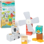Blocchi di costruzione magnetici in legno Blockables Fattoria 16 pz MELISSA & DOUG