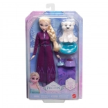 bambola disney frozen elsa e orsacchiotto polare con accessori