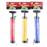 Pompa manuale per gonfiaggio 24 cm con adattatori