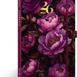 Agenda e taccuino NOTIQUE Planbook Fiori Viola 2026