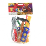 set di attrezzi per bambini in sacchetto