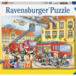 Ravensburger puzzle pompieri, 100 pezzi