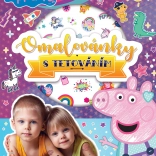 Libretto da colorare e tatuaggi Peppa Pig