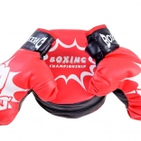 Set di boxe con guanti e pedana
