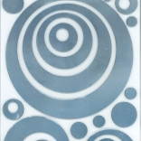 Adesivi Cerchi Argento Small Foot