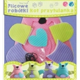 Set creativo – peluche di gattino Mela in feltro