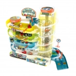 Garage a piani con ascensore per 6 auto con effetti luminosi e sonori