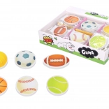 Gomma cancellabile con motivo sportivo