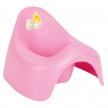 Vasino per bambini in plastica rosa
