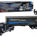 Divertente autocarro telecomandato con luci LED 27MHz blu