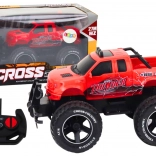 Auto fuoristrada RC 1:18 rosso a controllo remoto