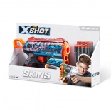 Pistola a dardi in schiuma X-SHOT SKINS FLUX, 8 dardi