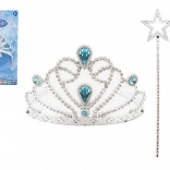 Set di bellezza per principesse - Corona e bacchetta magica
