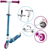 Monopattino pieghevole per bambini DISNEY FROZEN con manubrio regolabile – confezione danneggiata