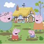 Puzzle Clementoni Peppa Pig divertimento nel fango