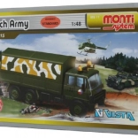 Set di costruzione Monti System MS 11 Esercito Ceco Tatra 815 1:48 in scatola 22x15x6cm