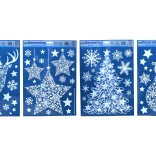 Decorazione per finestra natalizia 41x29 cm