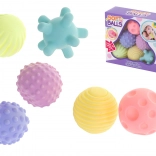 Palline sensorie per bambini - set di 6 pezzi