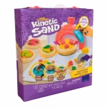 kinetic sand set pizza squishpizza – set creativo con forno e strumenti