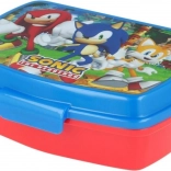 Lunch box per bambini SONIC blu‑rosso 750 ml