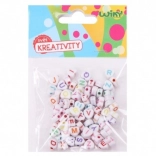 Perline colorate Alfabeto