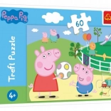 Puzzle da 60 pezzi – divertimento con gli amici – PEPPA PIG