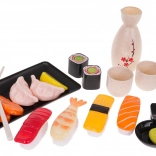 Ricco set sushi per bambini – set da gioco da 22 pezzi