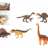 Dinosauri di plastica 16-18 cm, set da 5 pezzi