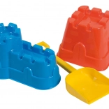 ANDRONI formine per sabbia – mura del castello con paletta (mix di colori)